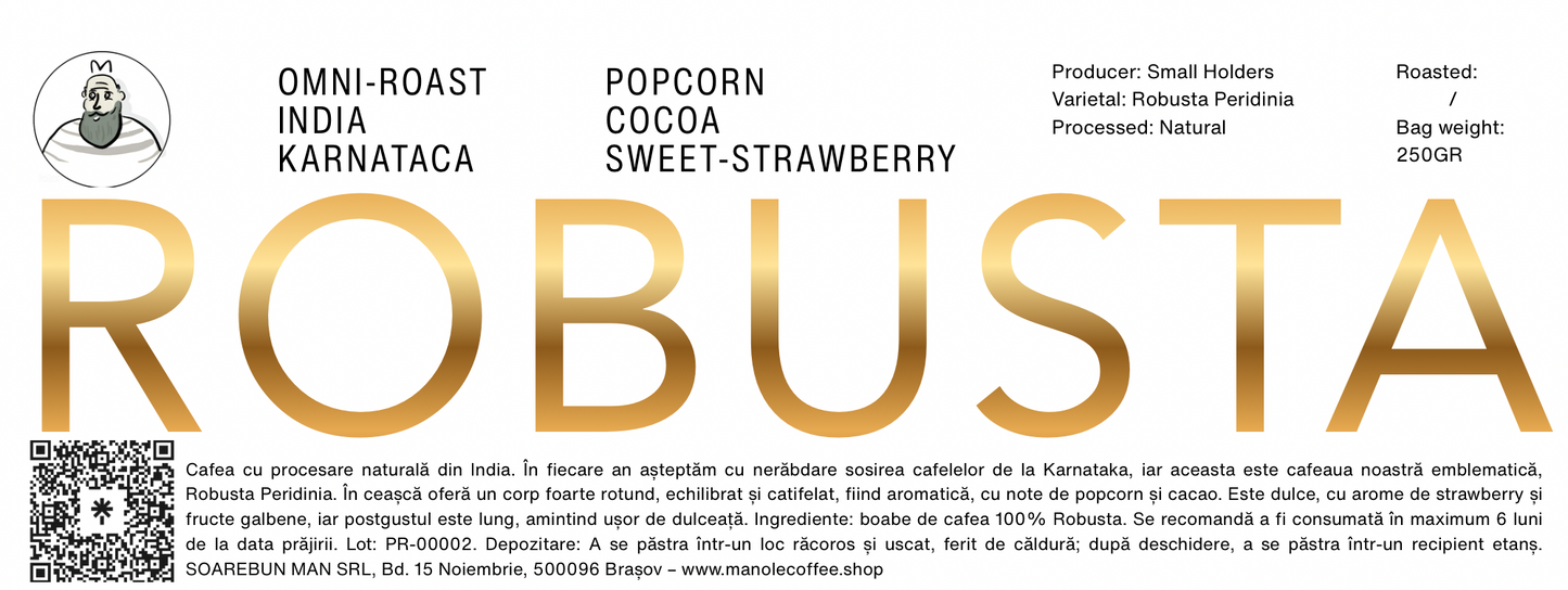 ROBUSTA INDIA NATURAL 86