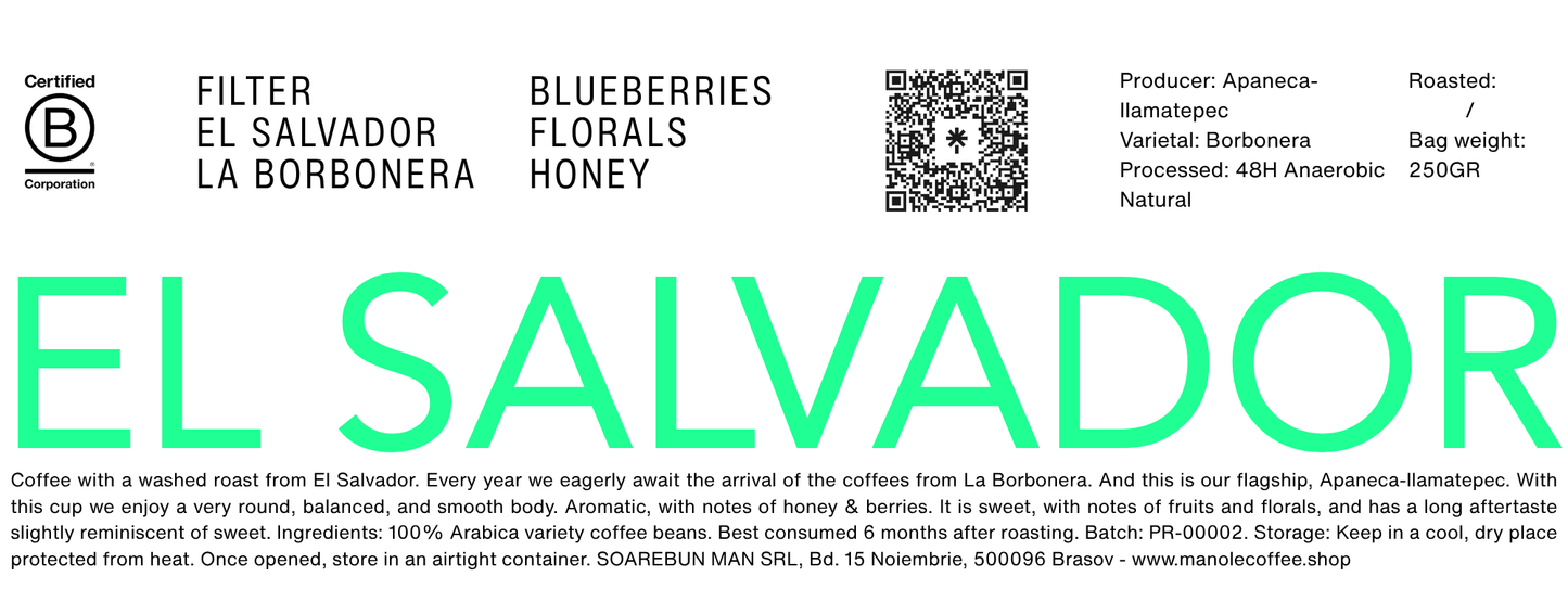 EL SALVADOR ANAEROBIC NATURAL 88