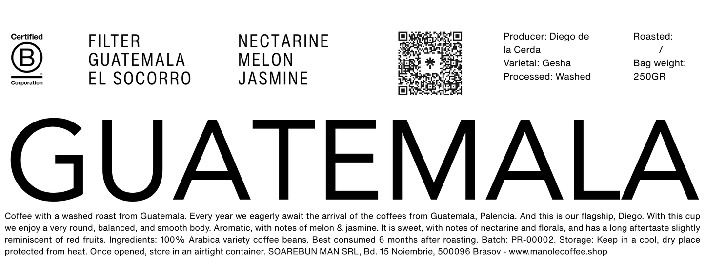 GUATEMALA WASHED GESHA 90