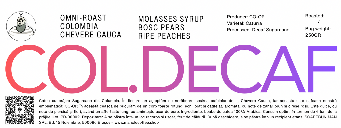 COLOMBIA DECAF 86